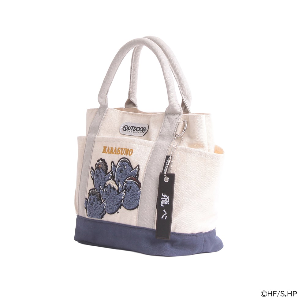 【ハイキュー!!×OUTDOOR PRODUCTS】 <br>キャンバスミニトート 烏野高校2 ODHQ131