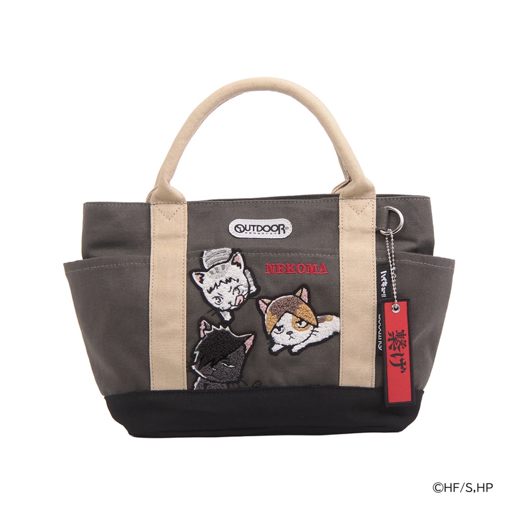 【ハイキュー!!×OUTDOOR PRODUCTS】 <br>キャンバスミニトート 音駒高校 ODHQ132