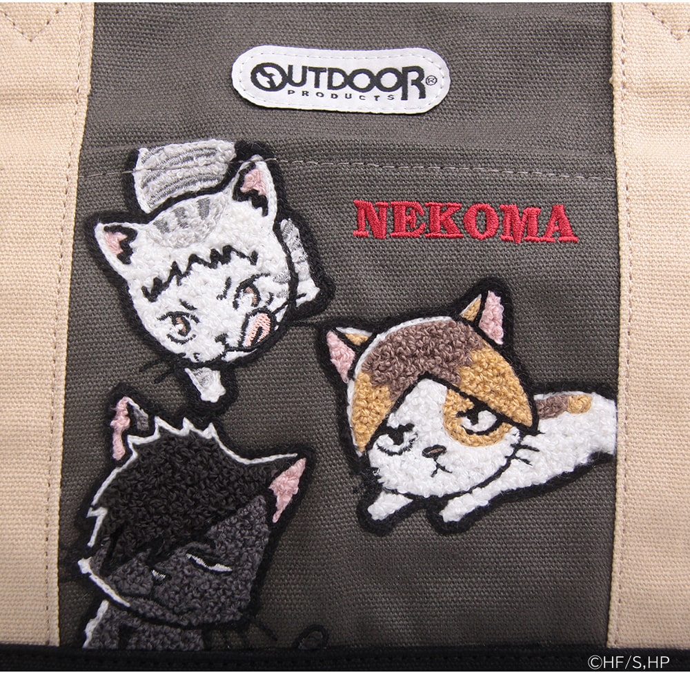 【ハイキュー!!×OUTDOOR PRODUCTS】 <br>キャンバスミニトート 音駒高校 ODHQ132