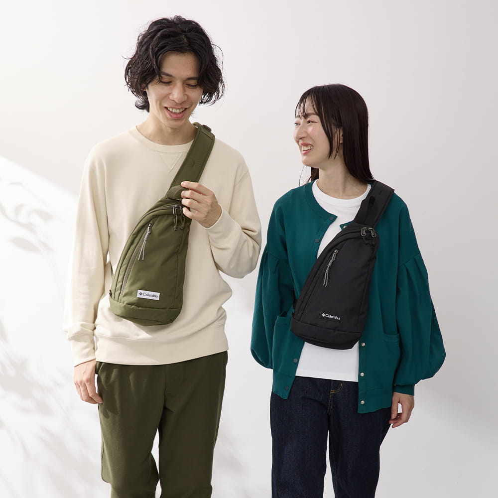 【Columbia】<br>Sunnyside Park LW ワンショルダーバッグ PU7287