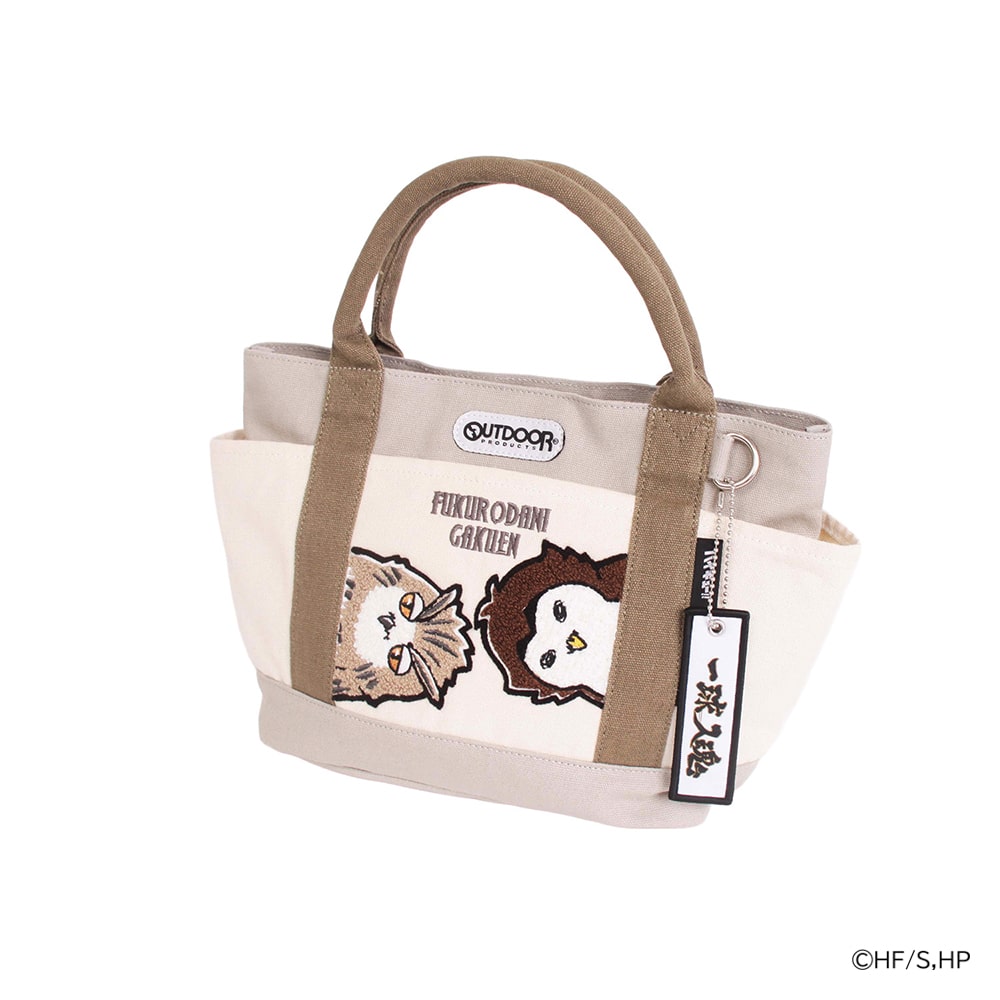 【ハイキュー!!×OUTDOOR PRODUCTS】 <br>キャンバスミニトート 梟谷学園高校 ODHQ133