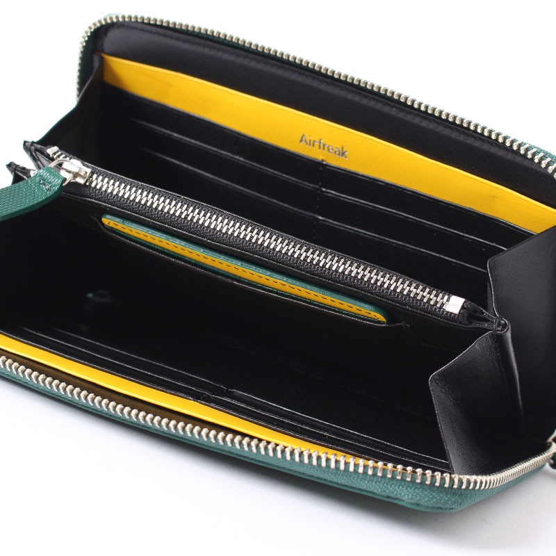 【Airfreak】ラウンドロングウォレット AF09