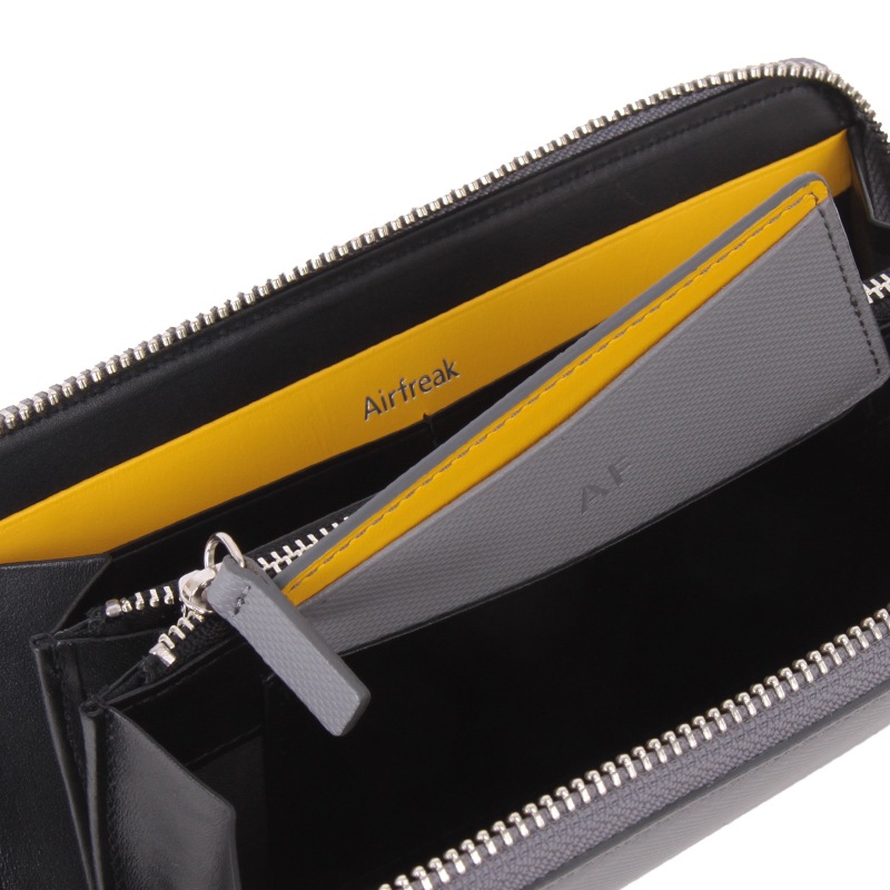 【Airfreak】ラウンドロングウォレット AF09
