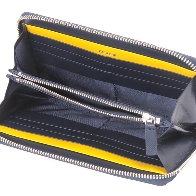 【Airfreak】ラウンドロングウォレット AF09