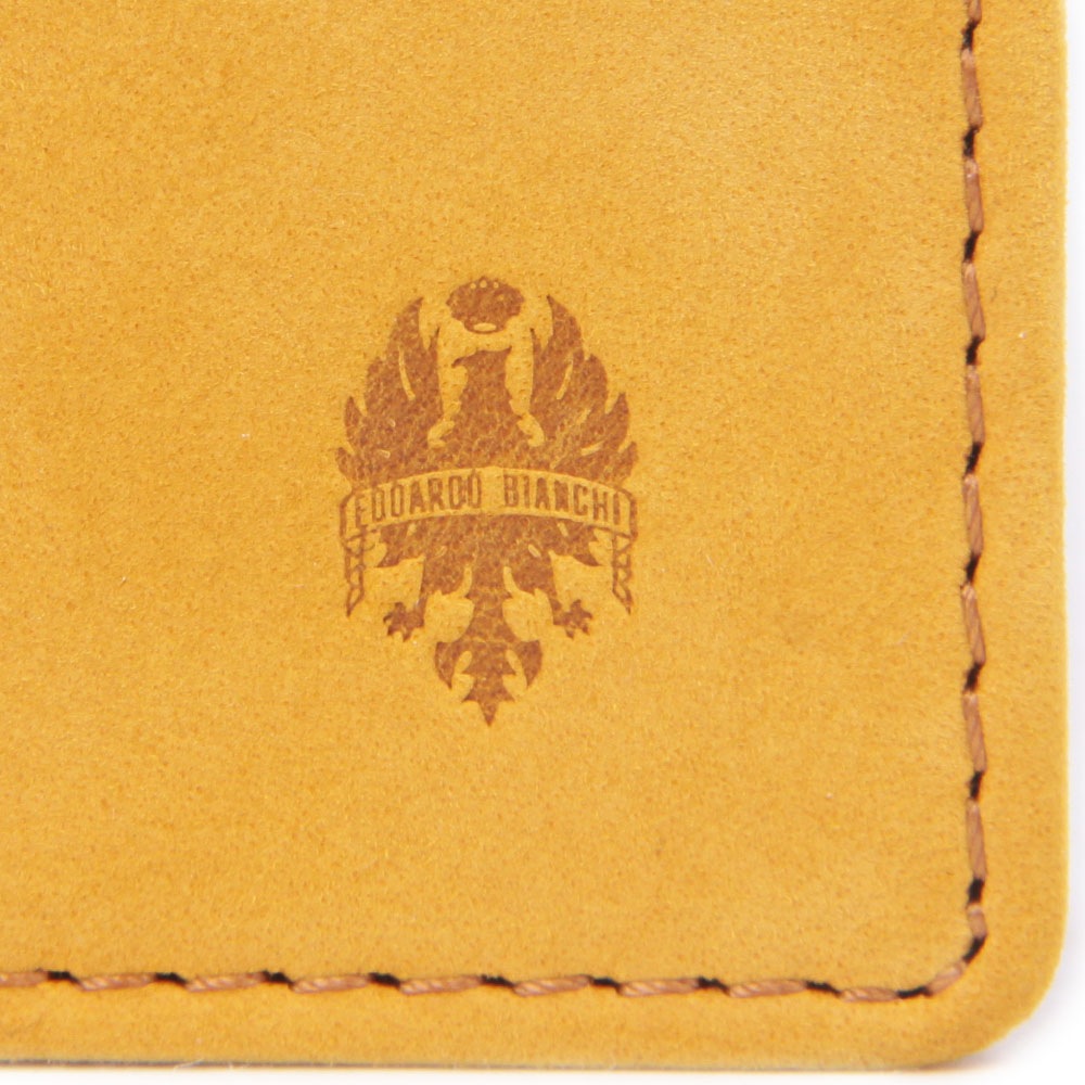 【Bianchi】　ヌバック革LF二つ折り財布　BIE1003