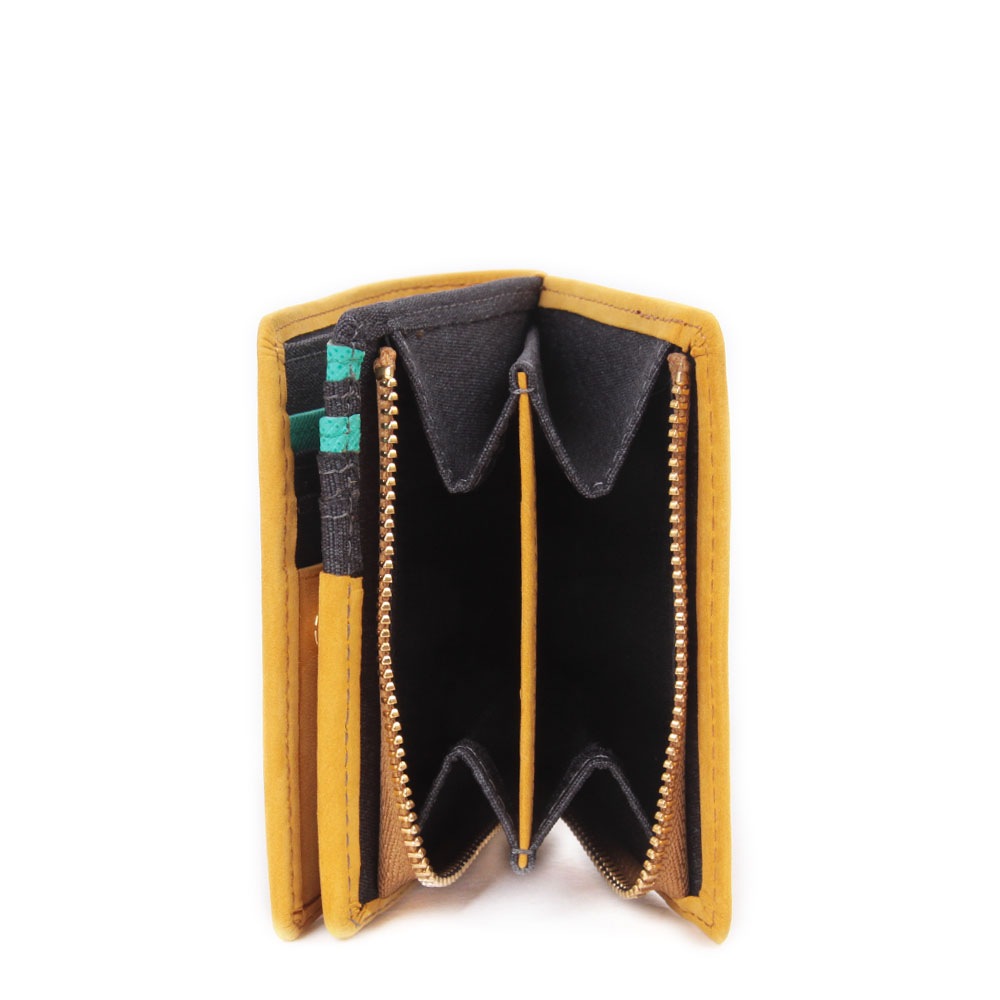 【Bianchi】　ヌバック革LF二つ折り財布　BIE1003