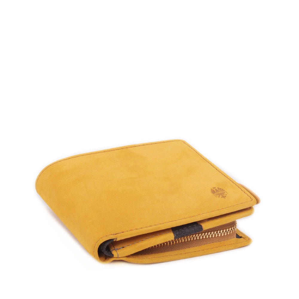 【Bianchi】　ヌバック革LF二つ折り財布　BIE1003