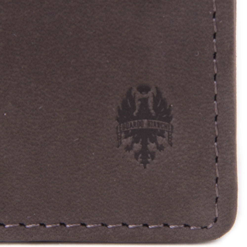 新色チャ追加 【Bianchi】　ヌバック革LFミドルウォレット　BIE1004