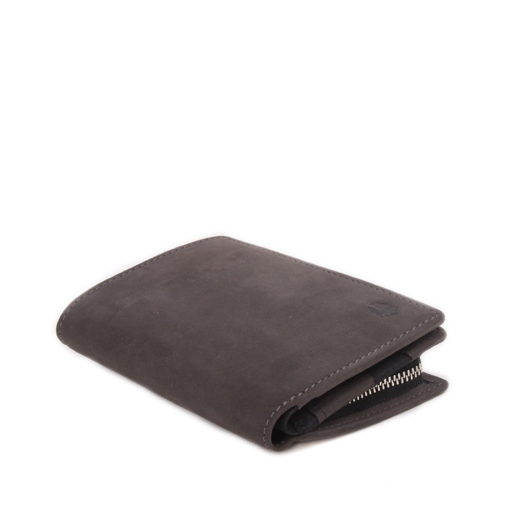 新色チャ追加 【Bianchi】　ヌバック革LFミドルウォレット　BIE1004