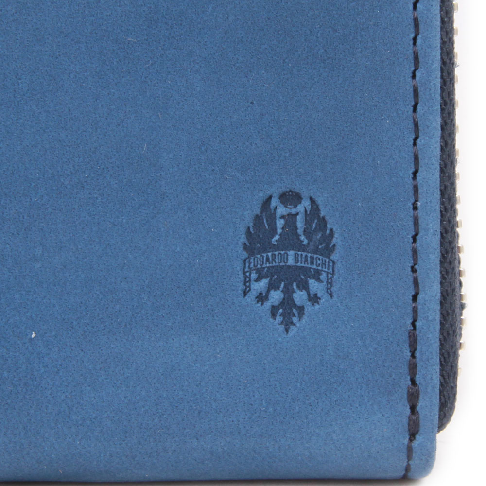 新色チャ追加 【Bianchi】　ヌバック革LFロングウォレット　BIE1005