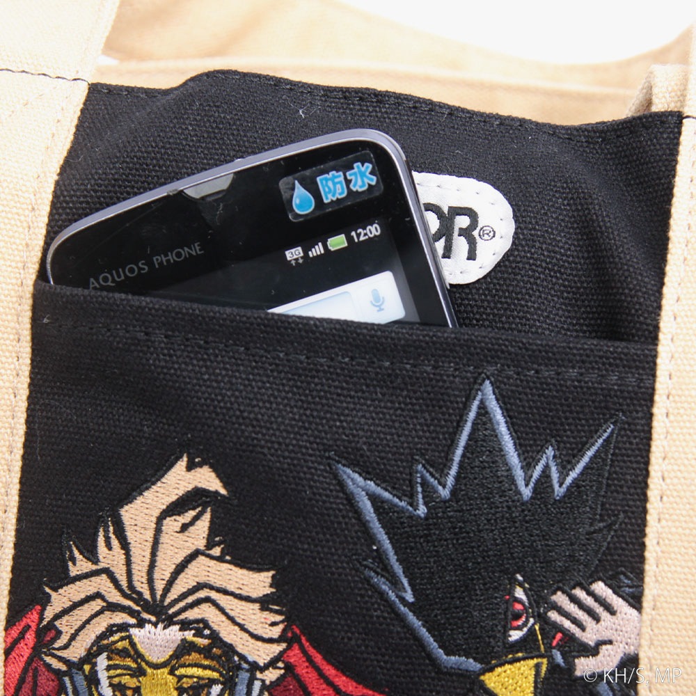 【僕のヒーローアカデミア×OUTDOOR PRODUCTS】<br>キーホルダー付きミニキャラトート 常闇踏陰×ホークス ODHA18