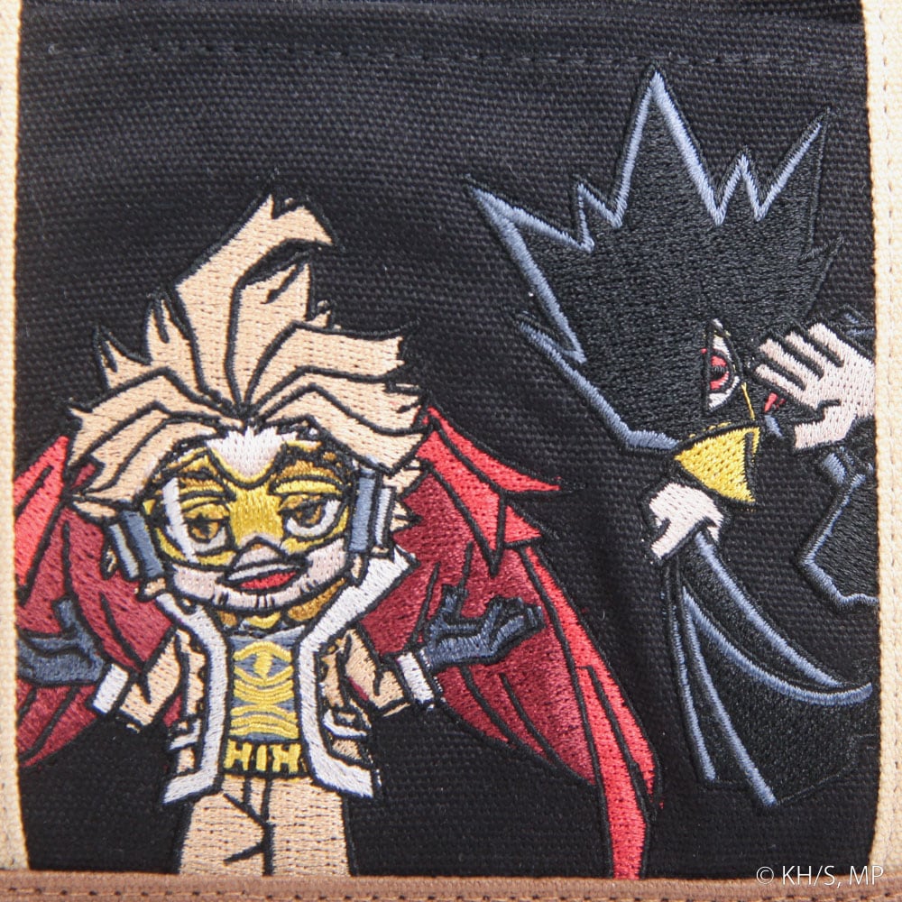 【僕のヒーローアカデミア×OUTDOOR PRODUCTS】<br>キーホルダー付きミニキャラトート 常闇踏陰×ホークス ODHA18