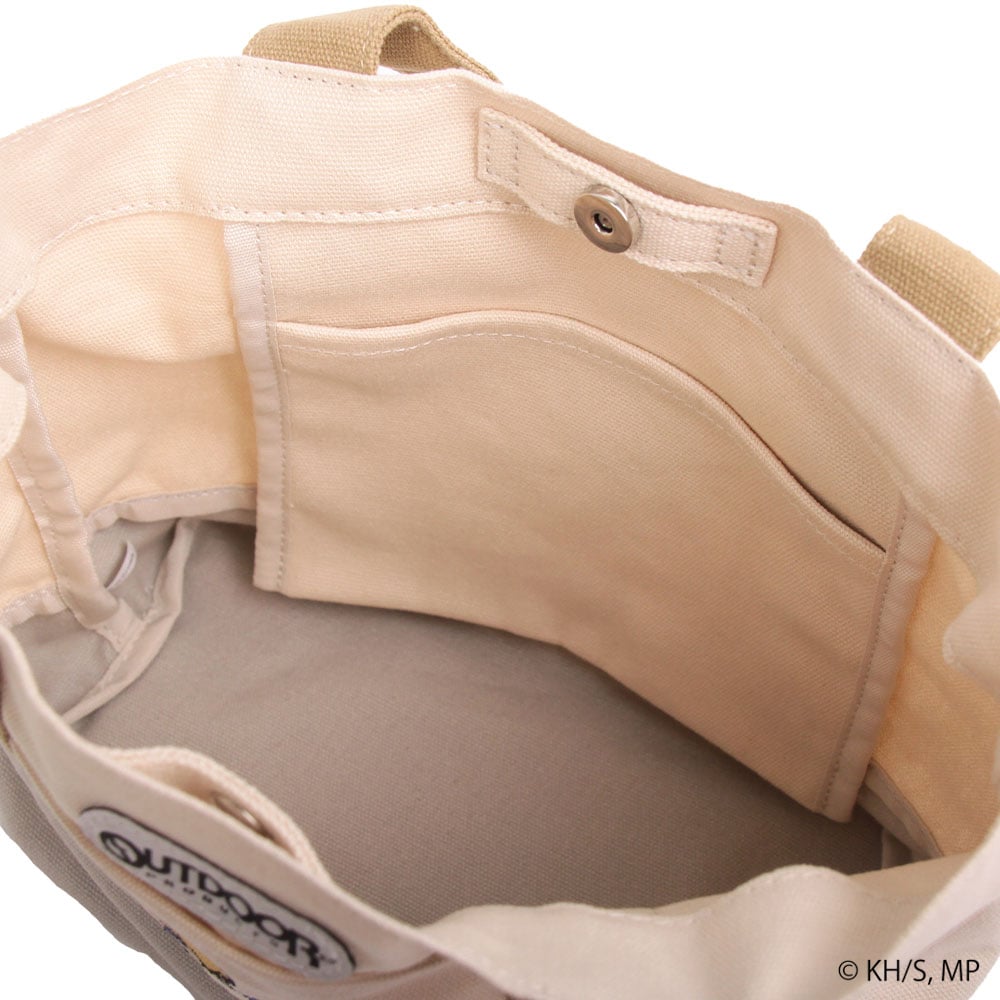 【僕のヒーローアカデミア×OUTDOOR PRODUCTS】<br>キーホルダー付きミニキャラトート　物間寧人×心操人使 ODHA19