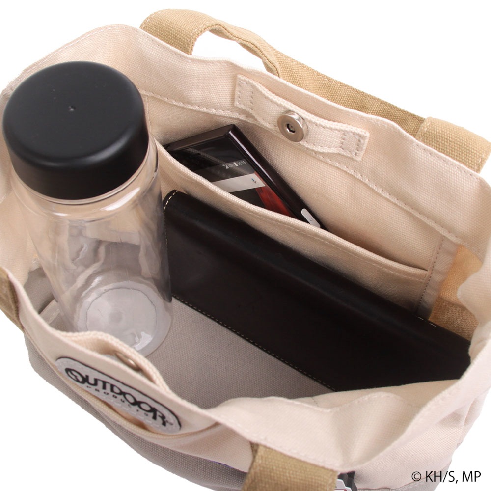 【僕のヒーローアカデミア×OUTDOOR PRODUCTS】<br>キーホルダー付きミニキャラトート　物間寧人×心操人使 ODHA19