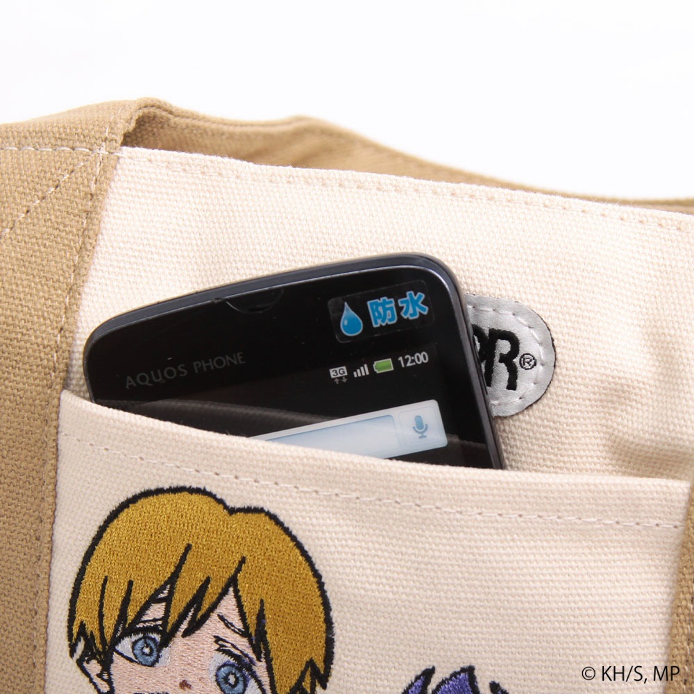 【僕のヒーローアカデミア×OUTDOOR PRODUCTS】<br>キーホルダー付きミニキャラトート　物間寧人×心操人使 ODHA19