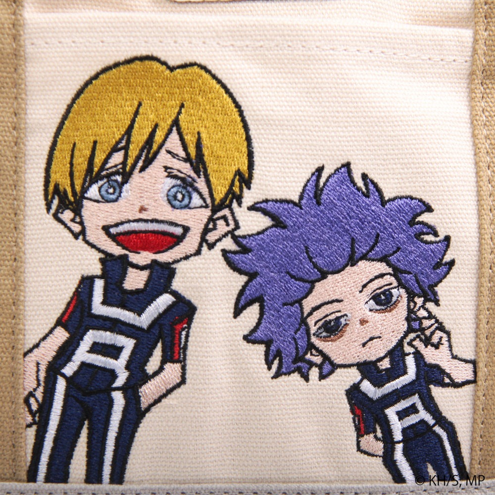 【僕のヒーローアカデミア×OUTDOOR PRODUCTS】<br>キーホルダー付きミニキャラトート　物間寧人×心操人使 ODHA19