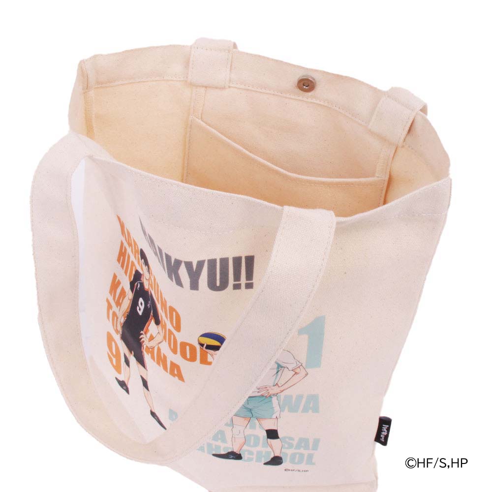 【5月20日発売】【ハイキュー!!】<br>Canvas tote bag ODHQ25