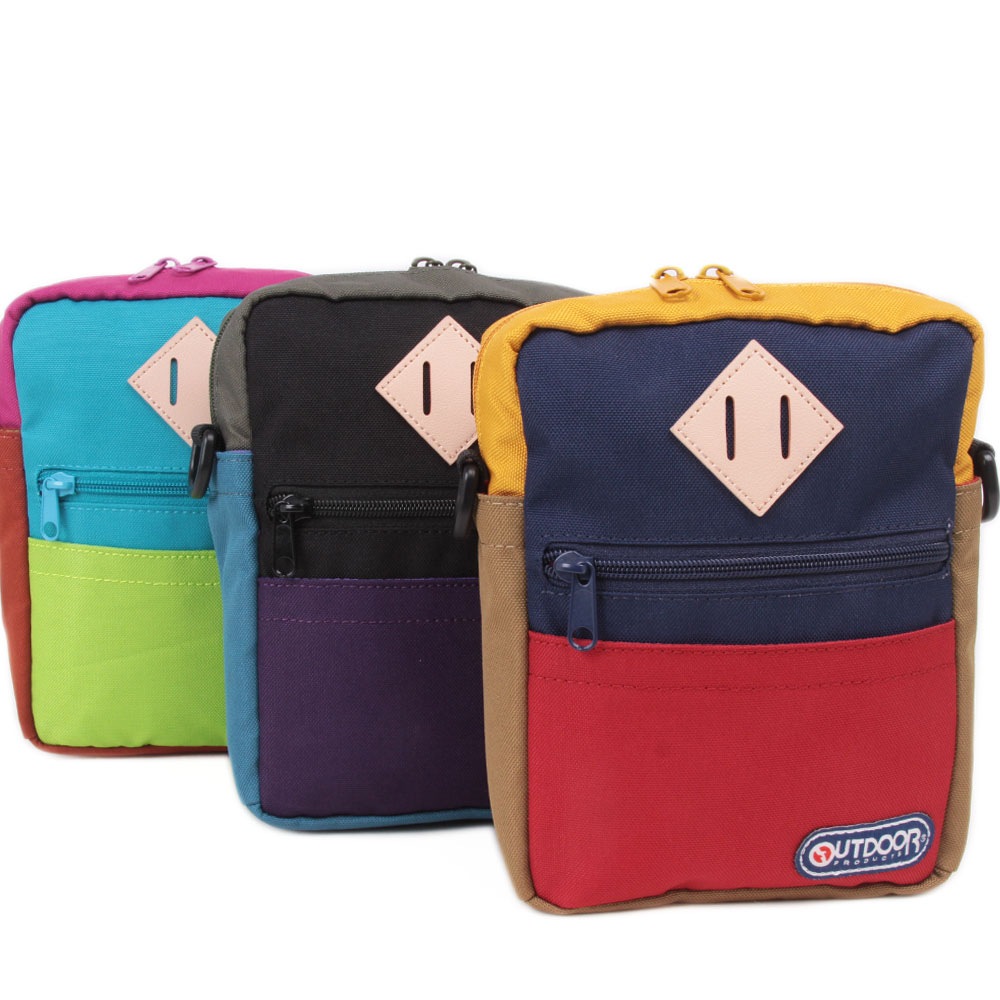 【OUTDOOR】クレイジーパターンミニショルダー ODA002