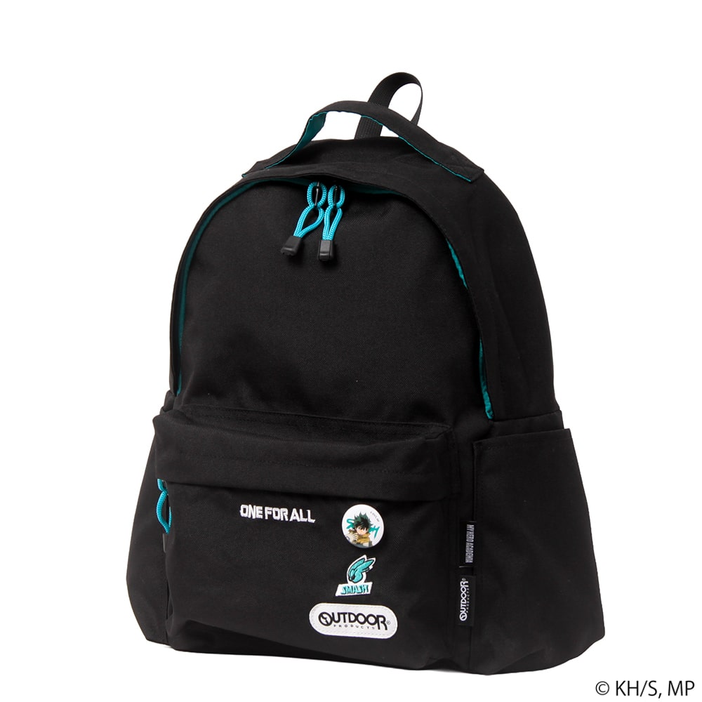 【僕のヒーローアカデミア×OUTDOOR PRODUCTS】<br>缶バッチ付きバックパック ODHA04