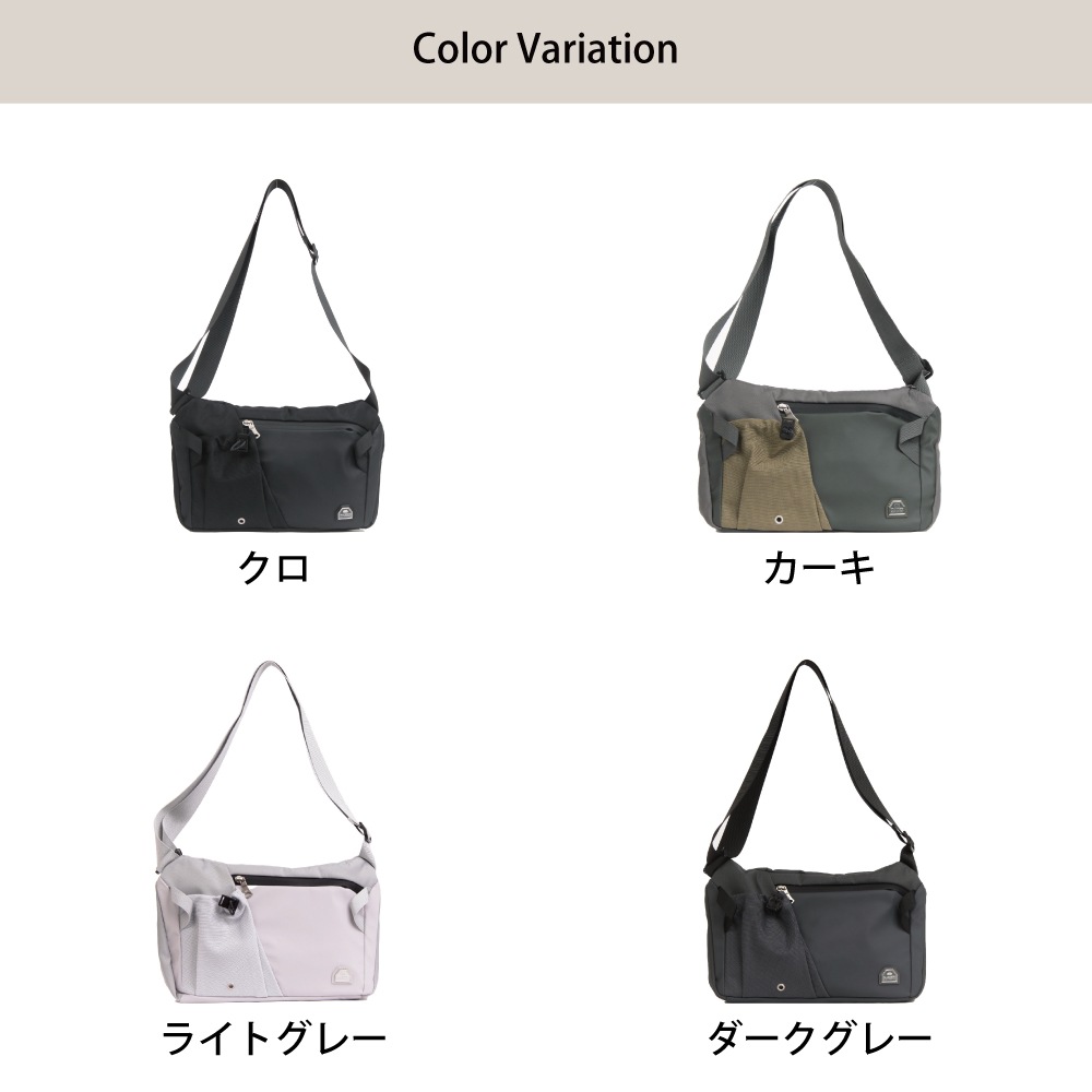 【MADDEN EQUIPMENT】<br>ELBERT ショルダーバッグ EQPK02