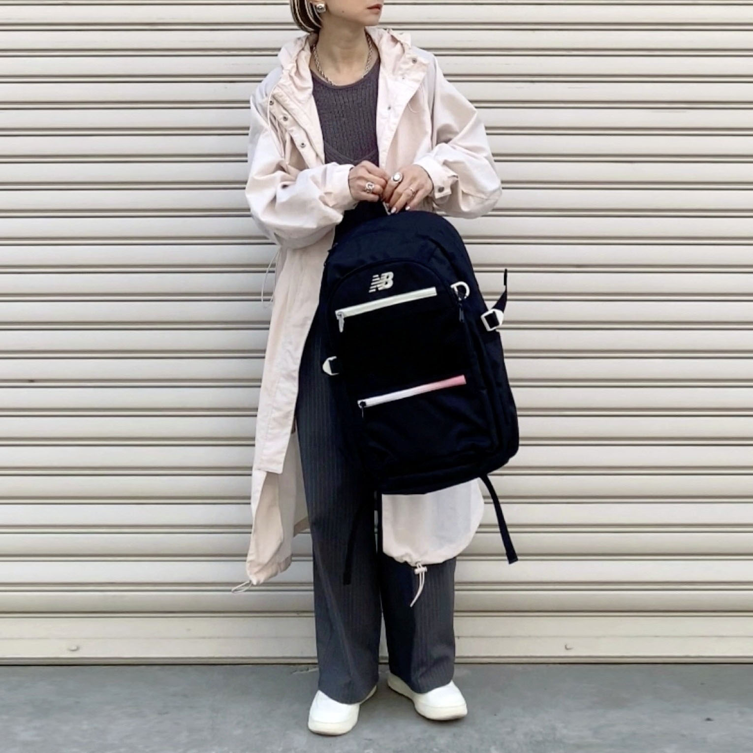 【NewBalance】<br>デイリュック グラデーションファスナーモデル LAB55683