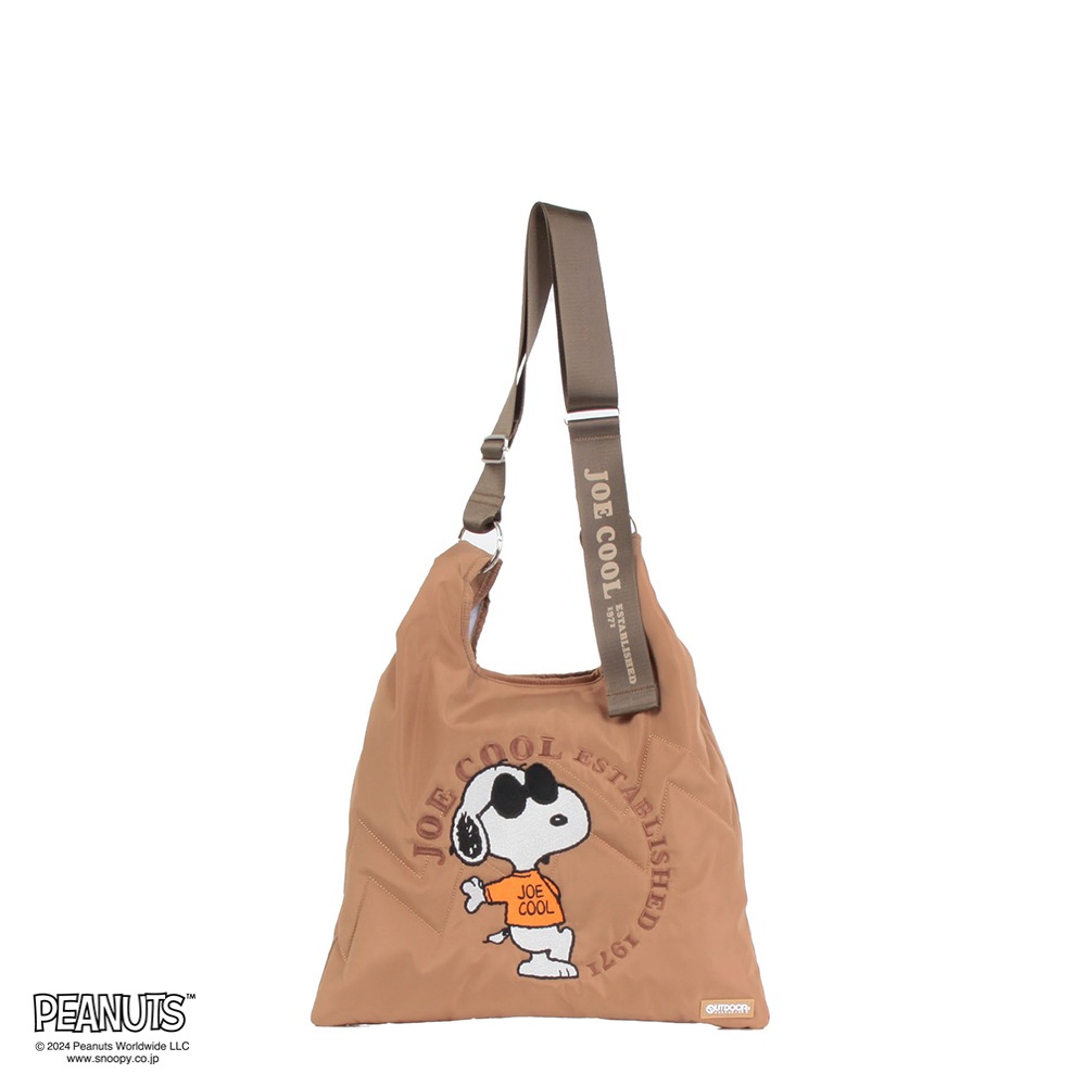【OUTDOOR PRODUCTS】<br>PEANUTSコレクション スヌーピー 2Wayショルダー ODB021