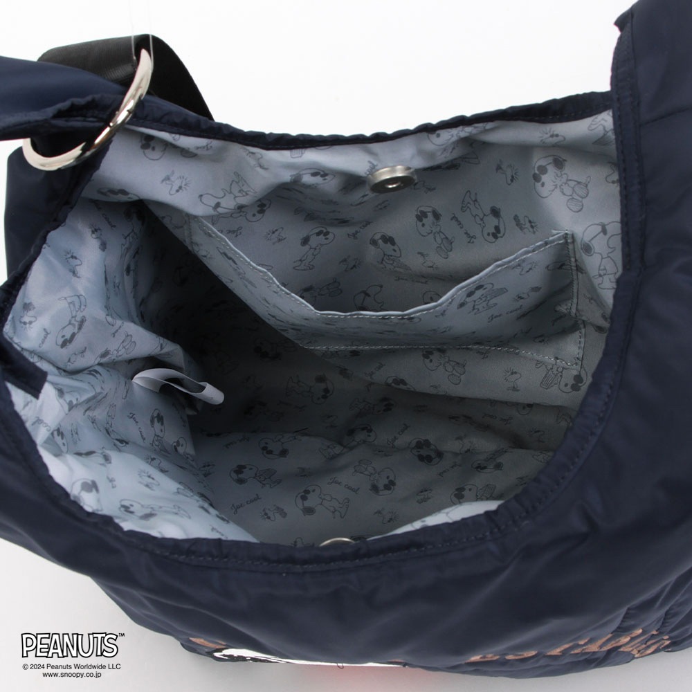 【OUTDOOR PRODUCTS】<br>PEANUTSコレクション スヌーピー 2Wayショルダー ODB021