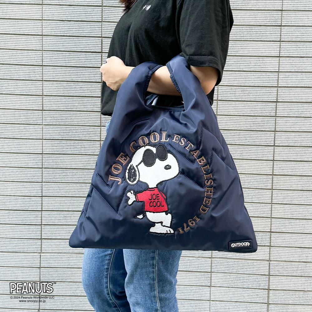 【OUTDOOR PRODUCTS】<br>PEANUTSコレクション スヌーピー 2Wayショルダー ODB021