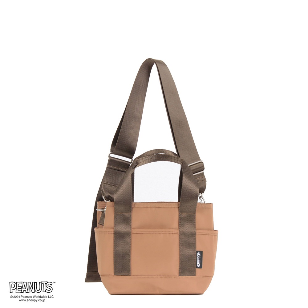 【OUTDOOR PRODUCTS】<br>PEANUTSコレクション スヌーピー 2WAYトート ODB024