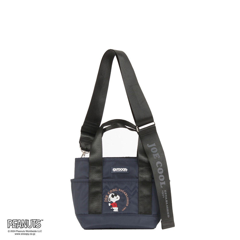 【OUTDOOR PRODUCTS】<br>PEANUTSコレクション スヌーピー 2WAYトート ODB024