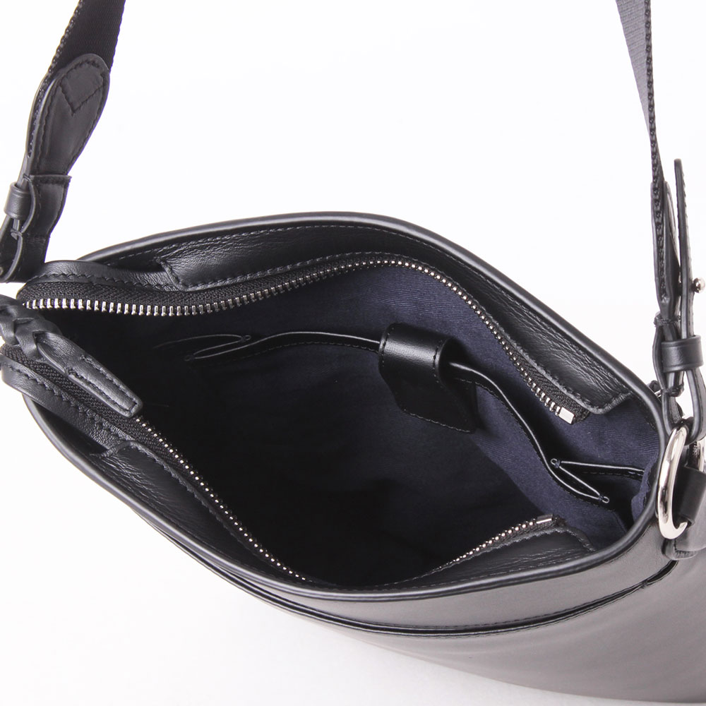 【PID】Ecrire撥水レザー縦型ショルダーバッグ PAZ103
