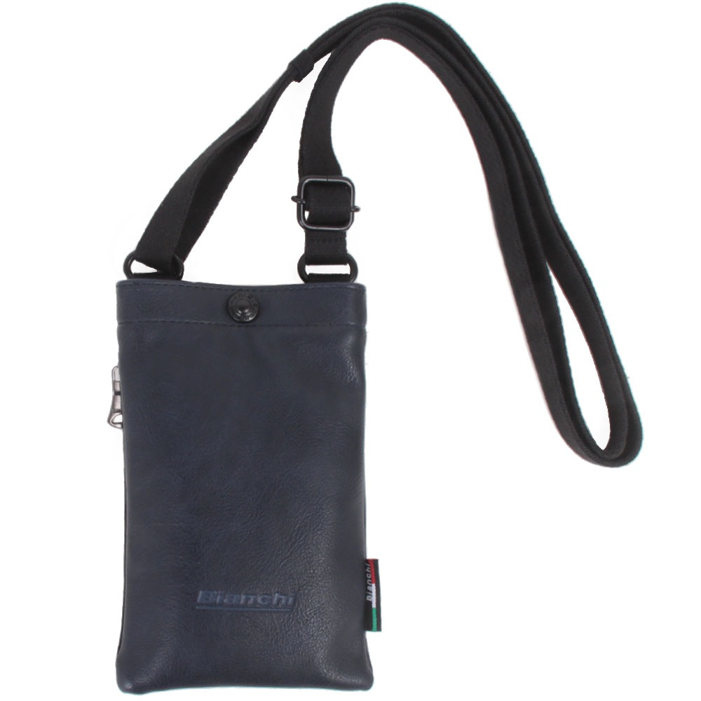 【Bianchi】エレガントフェイクレザー スマホ ポーチ LBPS16