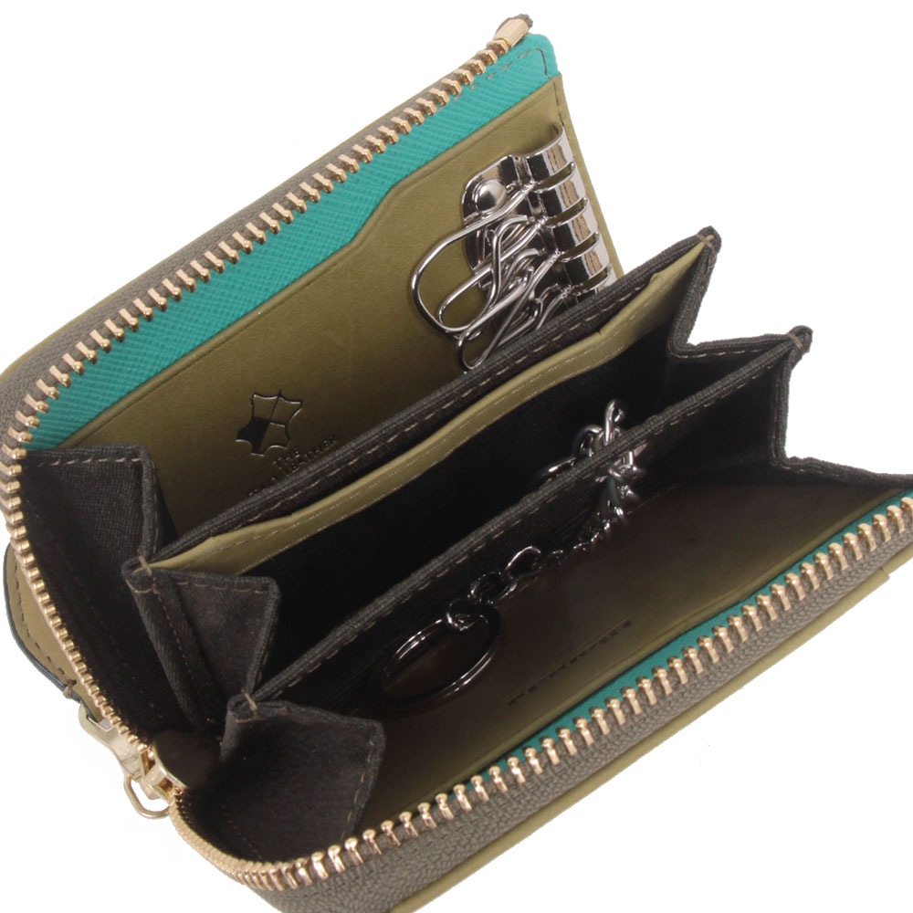 【Bianchi】　ヌバック革LFキーケース　BIE1006