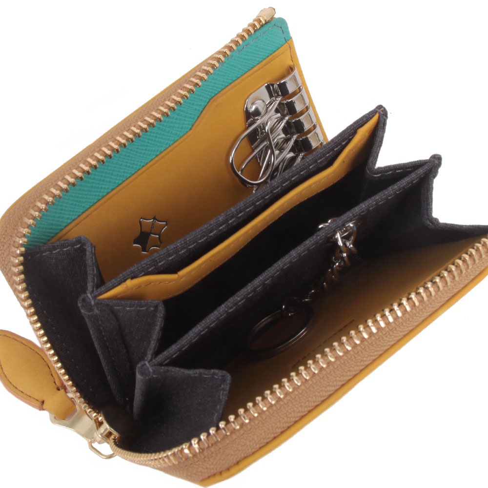 【Bianchi】　ヌバック革LFキーケース　BIE1006