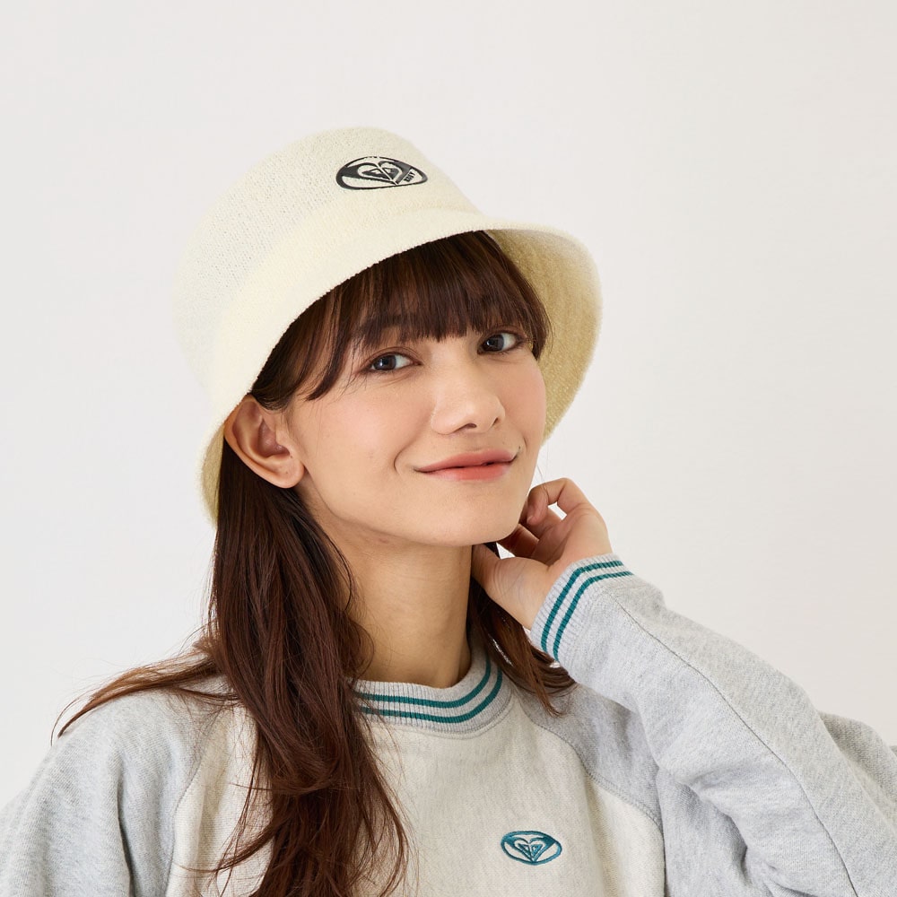 【ROXY 】<br>  バケットハット LUCKY CHARMS RHT241320