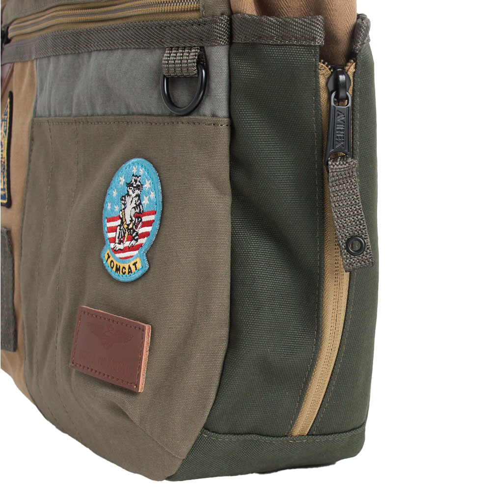 ≪Lightning（ライトニング）掲載商品≫<br>【AVIREX】<br>TOPGUN3 ショルダーバッグ AX1170N