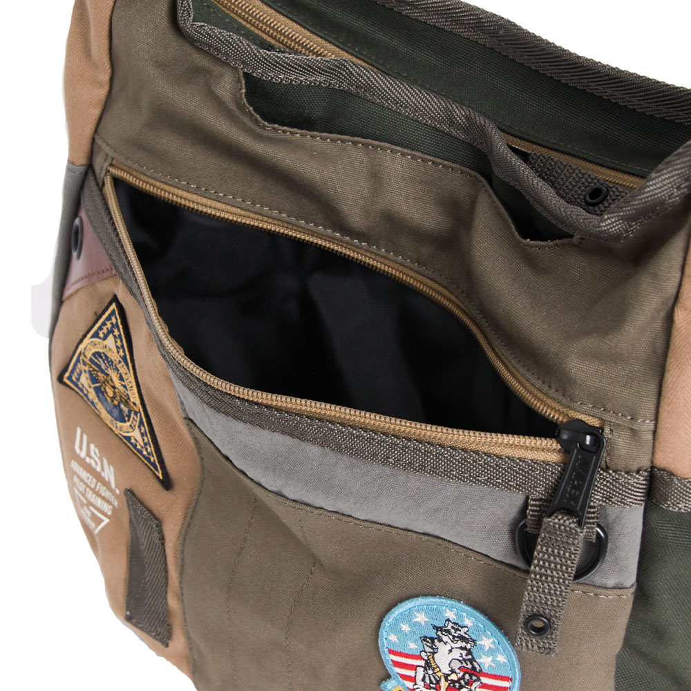 ≪Lightning（ライトニング）掲載商品≫<br>【AVIREX】<br>TOPGUN3 ショルダーバッグ AX1170N