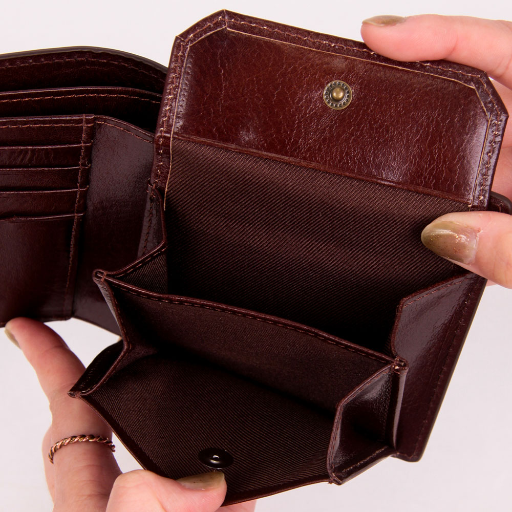 ≪Lightning（ライトニング）掲載商品≫<br>【AVIREX】BEUDE LIMITED レザー二つ折り財布　AX9100M