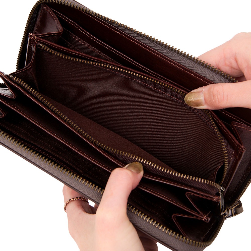 ≪Lightning（ライトニング）掲載商品≫<br>【AVIREX】BEUDE LIMITED ラウンド長財布　AX9102M