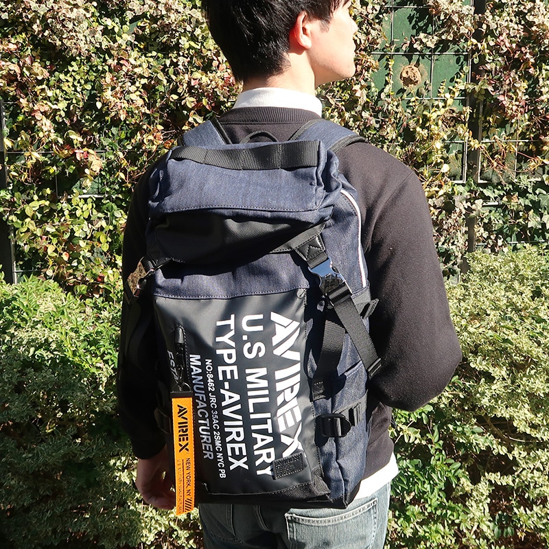 【AVIREX】　被せリュック　AVX594