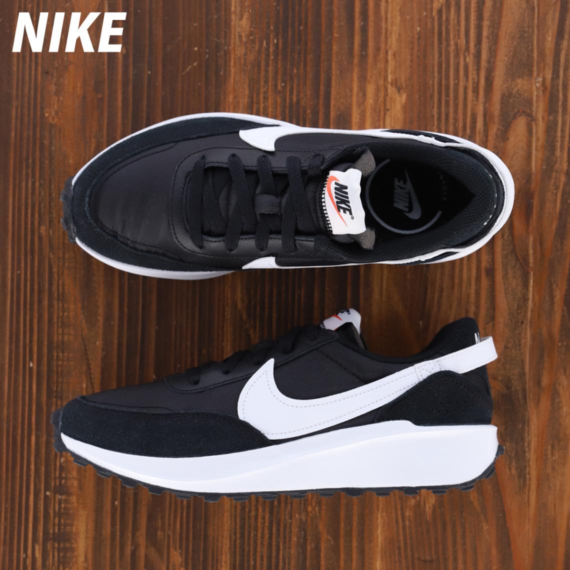 ナイキ レディース ワッフル DEBUT デビュー シューズ NIKE カジュアル 厚底 10009989 DH9523002 BLK