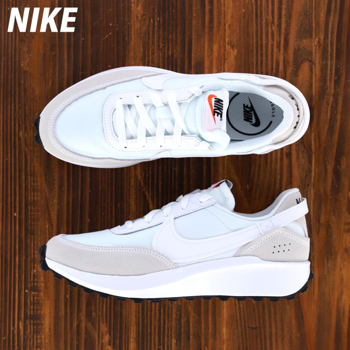 ナイキ レディース ワッフル DEBUT デビュー シューズ NIKE カジュアル 厚底 10009989 DH9523100 WHT