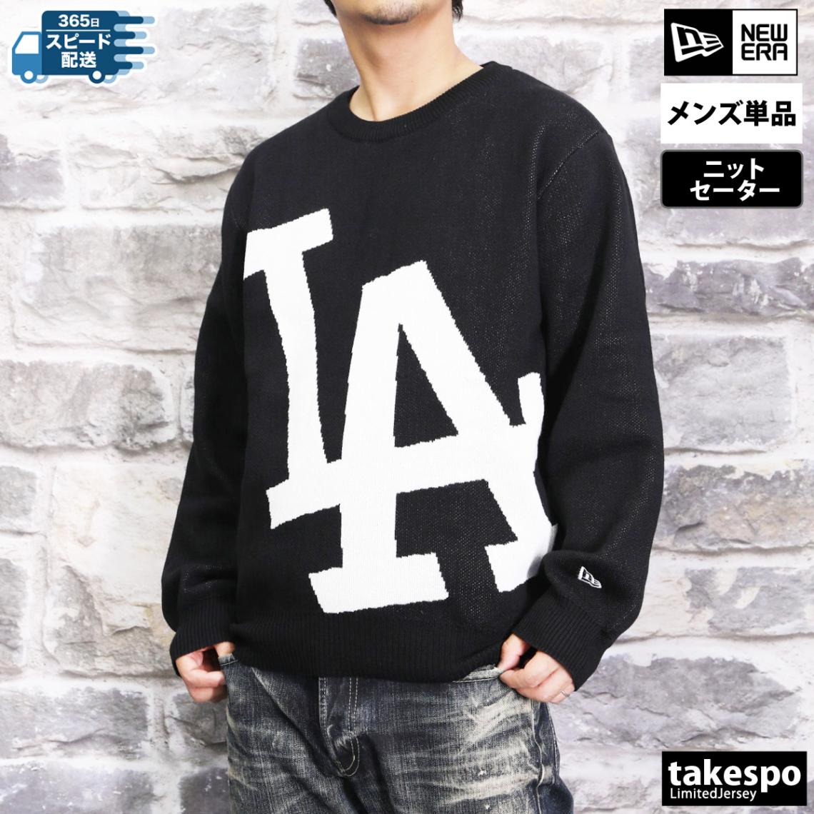 ニューエラ セーター メンズ ブランド ゴルフ ビッグロゴ ニット