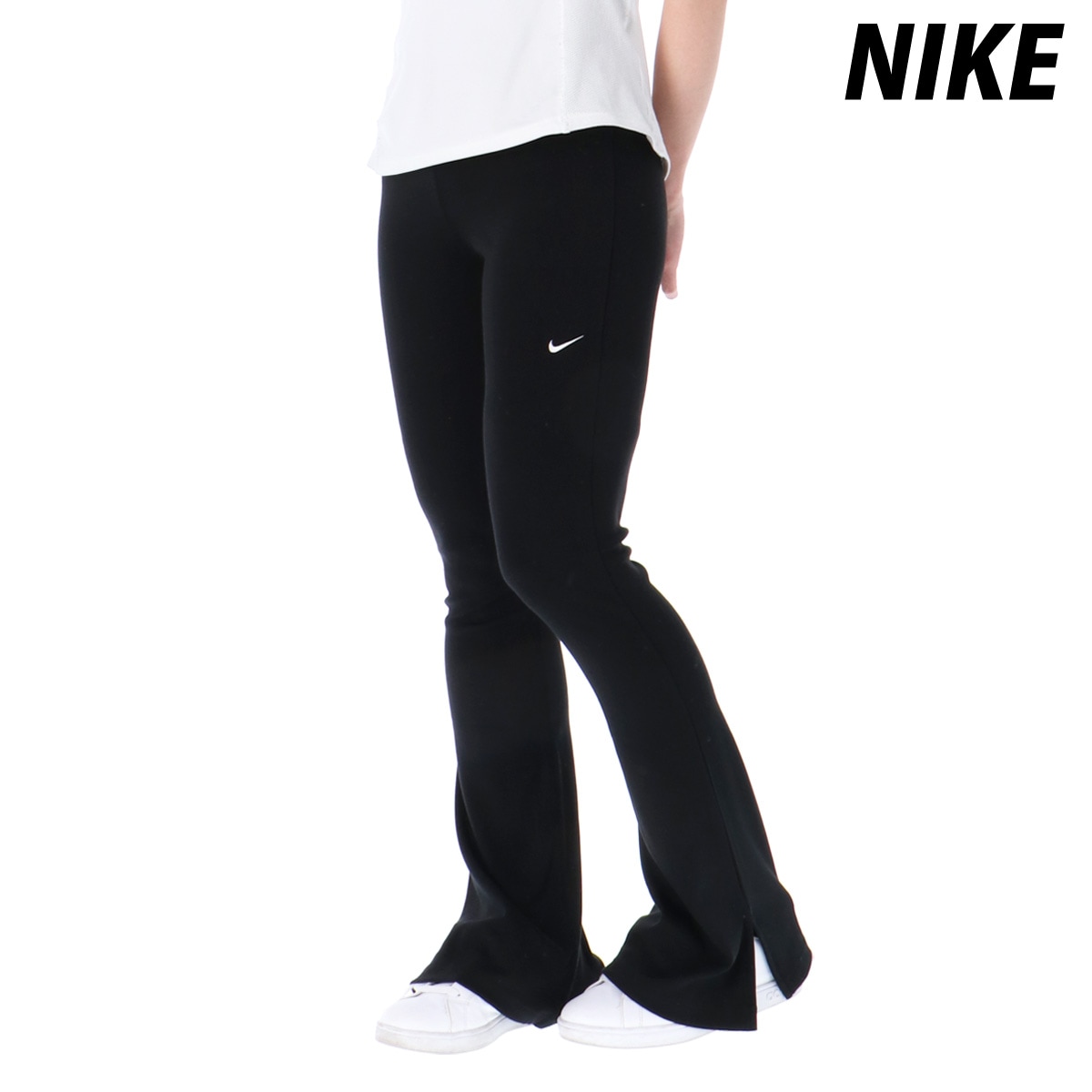 ジャージ 下 レディース ナイキ ロングパンツ チル ニット スウェットパンツ タイツ レギンス ブランド NIKE FQ2114 優良配送 新作 BLK