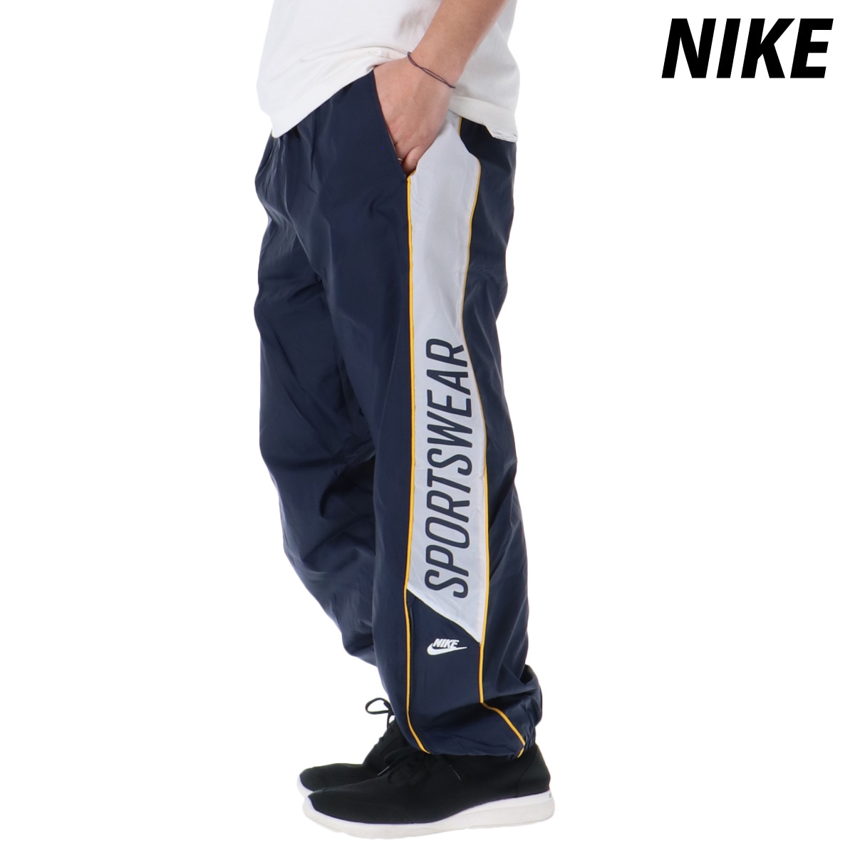 ジャージ 下 メンズ ナイキ ロングパンツ クラブ ウインドパンツ メッシュ 裏地付き トラックパンツ ジャージパンツ ブランド NIKE HJ2245 優良配送 SALE セール NVY