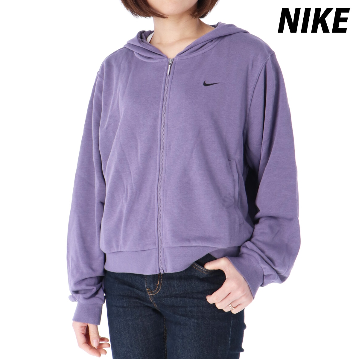 ナイキ スウェットパーカー レディース NIKE チル テリー FN2420 BRN 送料無料 新作 綿混 3L NIKE ナイキ スウェットパーカー レディース チル テリー ルーズ