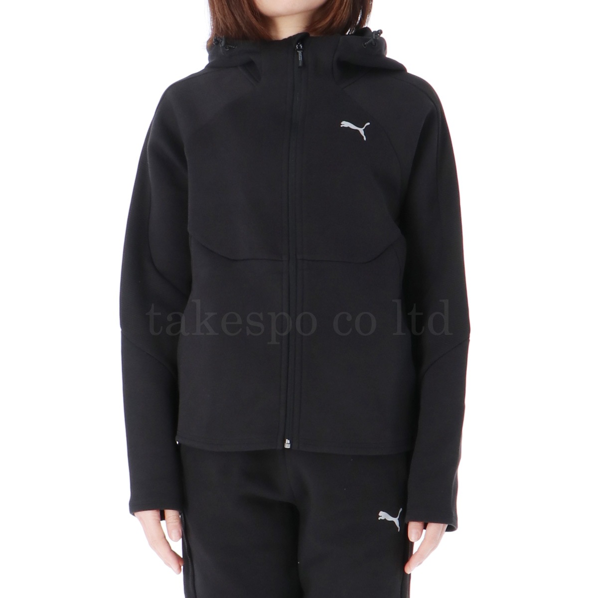 プーマ EVOSTRIPE WARM セットアップ ジップアップ 裏ボア プーマ EVOSTRIPE WARM セットアップ ジップアップ 裏ボア