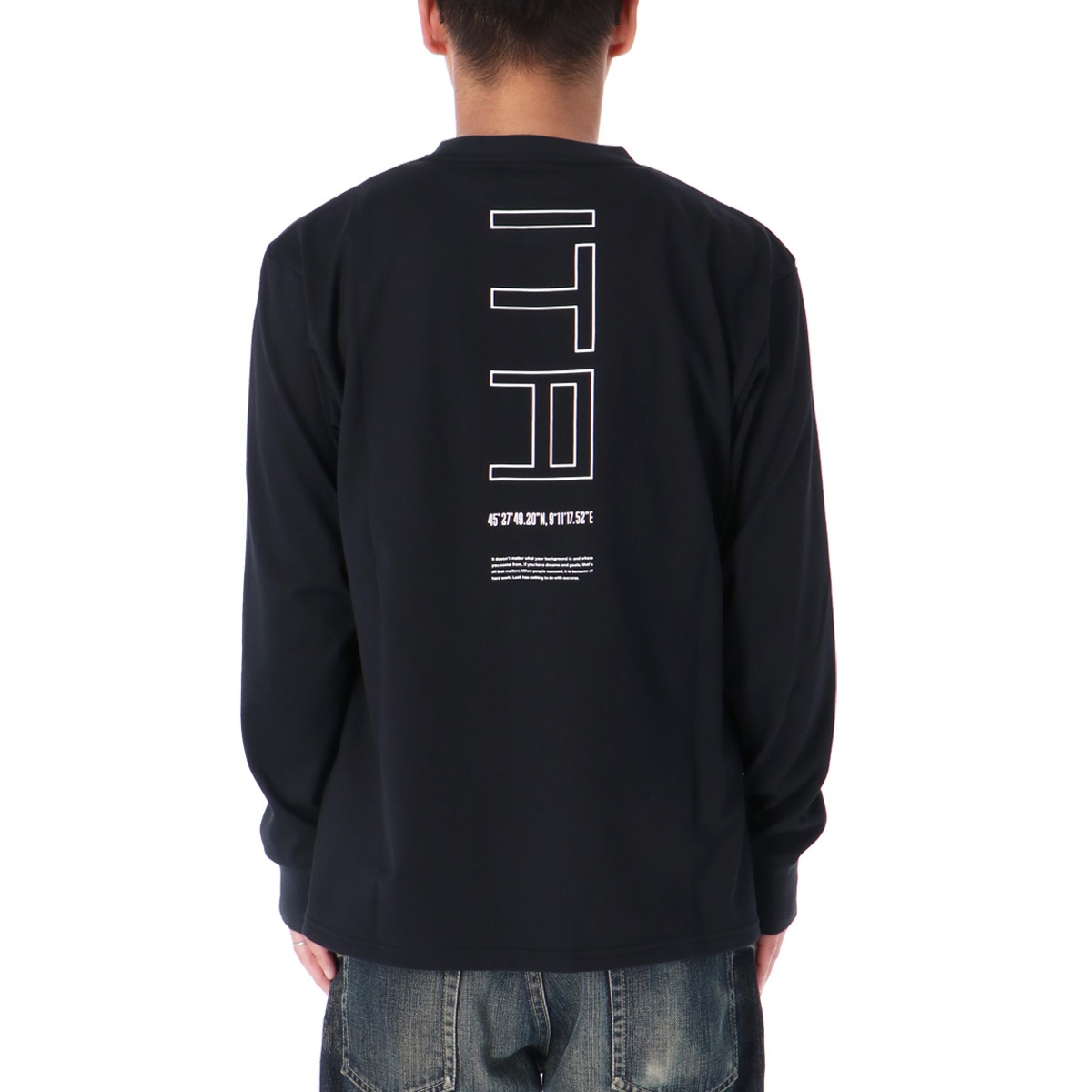 SY32 by SWEET YEARS ロゴ Tシャツ ロンT 長袖 メンズ ブランド