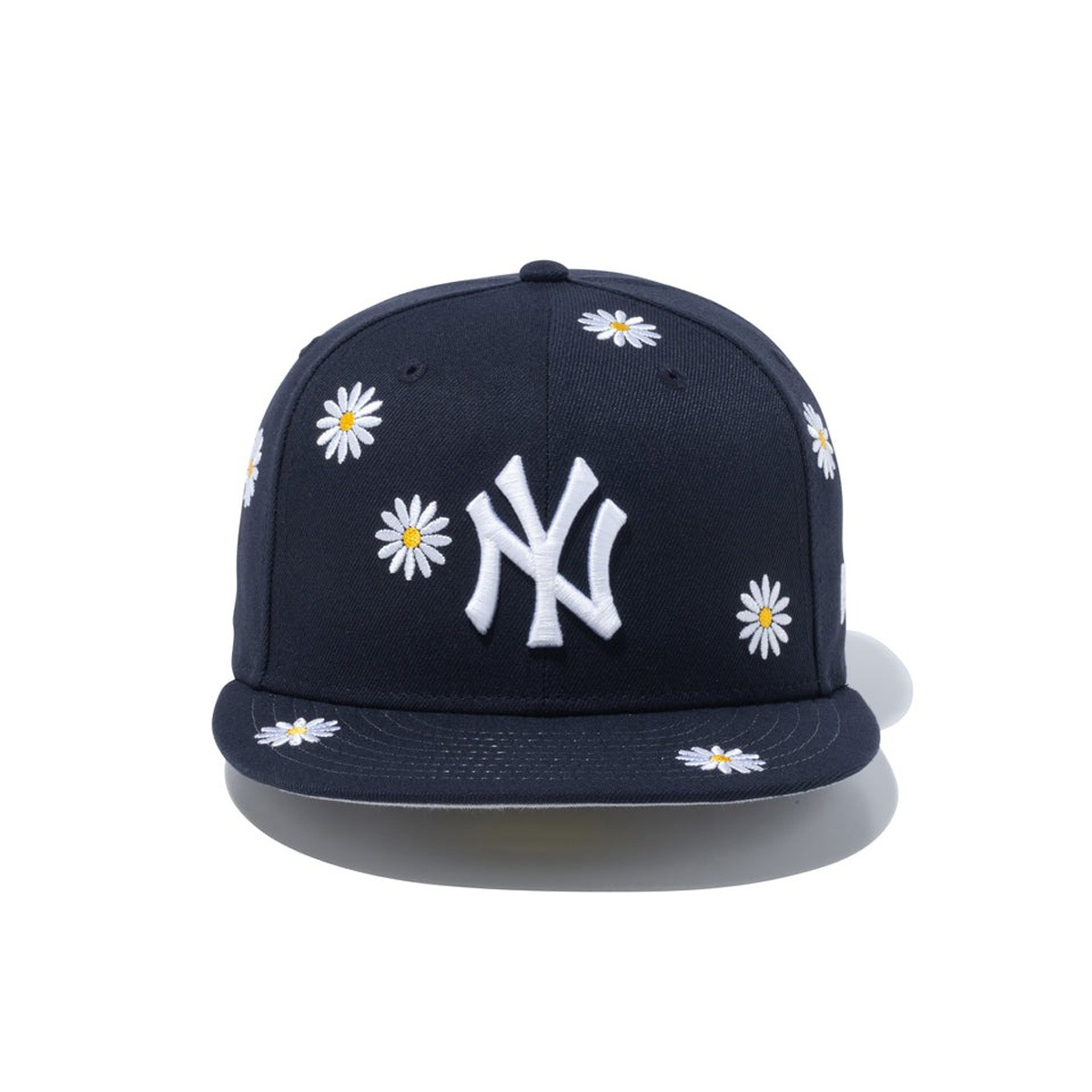 New Era 59FIFTY ネイビー 花柄 龍刺繍 キャップ サイズ58.8 New Era 59FIFTY ネイビー 花柄 龍刺繍 キャップ サイズ58.8