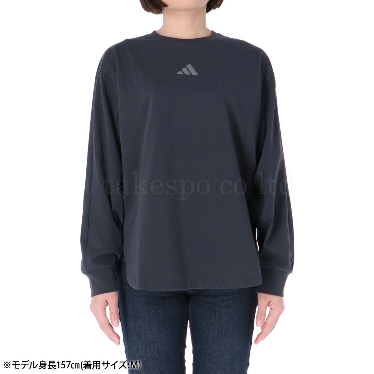 長袖Tシャツ レディース ブランド アディダス スポーツ Tシャツ ロンT